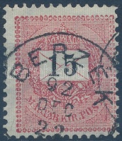1889 15kr 'BERZÉK'