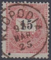 1889 15kr 'KLOPODIA'