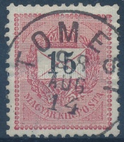 1889 15kr 'TOMEST'
