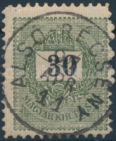 1889 30kr 'ALSÓ-RÉCSÉNY'