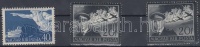 1941 Gróf Széchenyi István (I) 40f lemezhibával + 1942 2 db Kormányzóhelyettesi gyászbélyeg lemezhibákkal (4.500)
