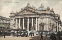 Brussels, Bruxelles; La Bourse / stock