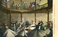Whirling dervishes, Constantinople, folklore (EK)