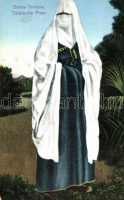 Turkish woman, folklore (pinhole)
