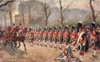 The Gordon Highlanders, Raphael Tuck & Sons 'Oilette' postcards No. 3546. s: Harry Payne