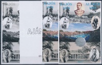 2008/02 Hajós Alfréd 4 db-os emlékív garnitúra (30.000)