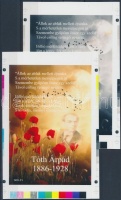 2011/05 Tóth Árpád cromalin emlékívpár (120.000)