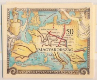 1993 Európa nagy útjai 10 db blokk