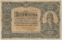 1920. 1000K 'Orell Füssli Zürich' T:III-
Adamo K43