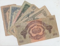 1944. 1P + 2P + 10P + 20P + 50P + 100P 'A Vörös Hadsereg Parancsnoksága' T:vegyes
Adamo P41A,P42,P45,P46,P47