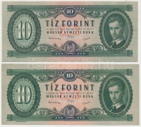 1949. 10Ft (2x) T:II,II-