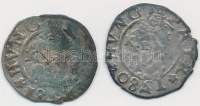 1580-1581KB Denár Ag 'Rudolf' (2x) (0.46g,0.50g)  T:2-,3
Huszár 1059., Unger II 811.a