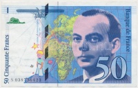 Franciaország 1997. 50Fr T:II
France 1997. 50 Francs C:XF
Krause 157A