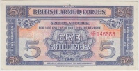 Nagy-Britannia/katonai kiadások 1948. 5Sh T:II-
Great Britain/British Armed Forces 1948. 5 Shillings C:VF