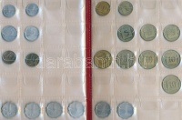 Izrael 56db-os vegyes fémpénz gyűjtemény albumban T:vegyes
Israel 56pcs of coins in collector's album C:mixed