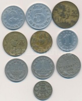 Jugoszlávia/Szerb-Horvát-Szlovén Királyság 1925-1965. 50p-50D 10db klf fémpénz T:vegyes
Yugoslavia/Kingdom of the Serbs, Croats and Slovenes 1925-1965. 50 Para - 50 Dinara 10pcs of diff coins C:mixed
