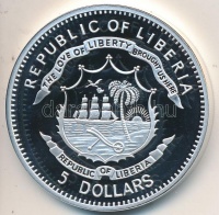 Libéria 2009. 5$ ezüstözött Cu 'Nagy Hadvezérek / Árpád fejedelem' T:PP Tanúsítvánnyal.
Liberia 2009. 5 Dollars silver plated Cu 'The Greatest Warlords of History / Árpád Prince of the Magyars' T:PP With certificate