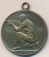 1935. Fém lövész sportérem. Szign: Arkanzas (30mm) T:2-