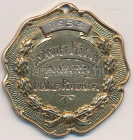 1968. 'Emanuel Klein Díj' aranyozott Br kitüntetés T:2
1968. 'Emanuel Klein Award' gold plated Br decoration C:XF