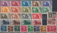 1945-1949 4 klf sor (3.100) (1945/1946 Újjáépítés 3000P nélkül)