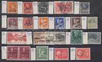 Svájc Népszövetség 1923-1969 21 db bélyeg Mi 1-103 között (~Mi EUR 135.-)