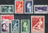 1948 Bosto szobrász alkotásai sor Mi 348-356