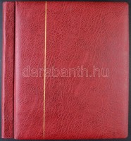 KA-BE Albánia előnyomott falcmentes album 1963-1971 bordó borítóval