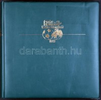 Labdarugó világbajnokság 1982 falcmentes előnyomott Borek album (néhány lap piszkos) gyűrűs borítóban