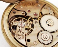 Doxa másodperc mutatós antik zsebóra, repedezett számlap,egy mutató hiányzik,  működik, fém, d:5 cm / Doxa pocket watch, cracks on the dial