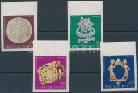 1973 Magyar Nemzeti Múzeum régi magyar ékszerei vágott ívszéli sor (3.000) (2+50Ft betapadás nyom)