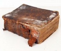Huszti (István) Stephanus: Jurisprudentia practica seu commentarius novus in Jus Hungaricum... I&#8211;III. kötet (egybekötve)
Budae, 1745. Typis Veronicae Nottensteinin. [14] + 331 + 465 + 132 + [68] p. Első kiadás! Magánjogi