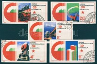 1975 Felszabadulás (VI) vágott sor (**3.000)