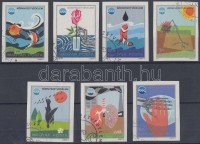 1975 Környezetvédelem vágott sor (**3.000)