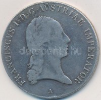 Ausztria 1824A Tallér Ag 'I. Ferenc' (27,62g) T:3 javított lyuk
Austria 1824A Thaler Ag 'Franz I' (27,62g) C:F fixed hole