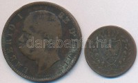 Olasz Államok/Szardínia 1826P 1c Cu + Olaszország 1894. 10c Cu 'I. Umberto' T:2-,3 karc
Italian States/Sardinia 1826P 1 Centesimo Cu + Italy 1894. 10 Centesimi Cu 'Umberto I' C:VF,F scratched