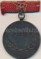 1949. 'Csepel Autógyár' Br érem szalagon (40mm) T:2,2-