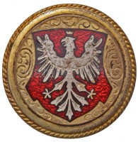 Lengyelország DN Zománcozott címer jelvény (24mm) T:2
Poland ND Enamelled coat of arms badge (24mm) C:XF