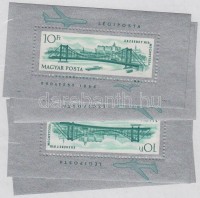 1964 Erzsébet híd 5 db blokk zárt keretfogazással (15.000)