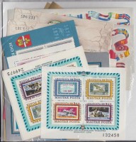 1974 2 klf kisív + 5 klf blokk + 1975 5 klf blokk több példányban (14.650)