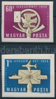 1958 Levelező Hét (I) vágott sor (4.000)