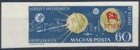 1959 Holdrakéta vágott ívszéli bélyeg (2.000)