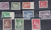 1960 Várak (I) vágott sor (20.000)