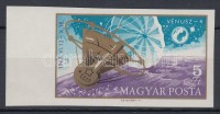 1967 Vénusz-4 vágott ívszéli bélyeg