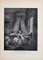Fuchs, Eduard: Illustrierte Sittengeschichte vom Mittelalter bis zur Gegenwart. Die galante Zeit. Mit 429 Textillustrationen und 65 Beilegen. Erstes bis zehntes Tausend. München, 1912, Albert Langen. Egészvászon kötésben. Aranyozott, díszes