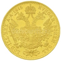 Ausztria 1915. 1D Au 'Ferenc József' (3.5g/0.986) utánveret T:P
Austria 1915. 1 Ducat Au 'Franz Joseph I' (3.5g/0.986) restrike C:P
Krause KM# 2267