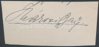 Rákosi Jenő (1842- 1929) magyar író, újságíró, színházigazgató, lapszerkesztő, főrendiházi tag, a Magyar Tudományos Akadémia levelező, a Kisfaludy Társaság rendes és a Petőfi Társaság tiszteletbeli tagja.
Aláírás