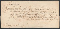 1754 Portós levél / cover with postage due 'V.TOKAI.' - Eperjessini