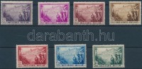 1932 Tuberkulózis sor Mi 347-353