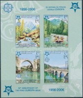 2005 Europa CEPT 50 éves az Europa bélyeg vágott blokk Mi 13B (Mi EUR 70.-)