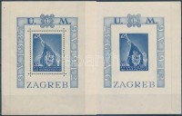 1942 Mi block 3 A + B (Mi EUR 80.-)